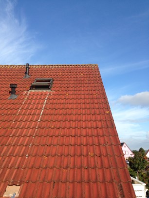 Kijken waar de zonnenboiler geplaatst wordt, en hoe het veilig te gaan doen.