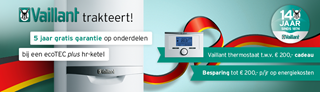 banner vaillant 40 jaar